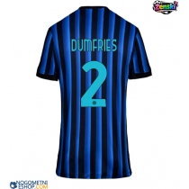 Ženski Nogometni dresi Inter Milan Denzel Dumfries #2 Domači 2025-26 Kratek Rokav